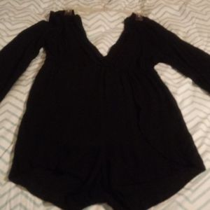 Sophisticated Black Romper